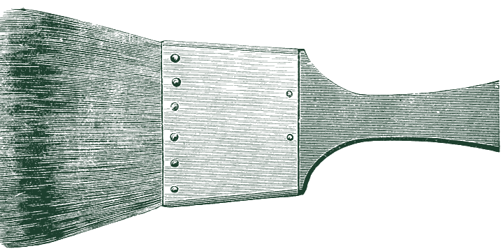 Coach painter’s brush, Schrack catalogue, 1870s